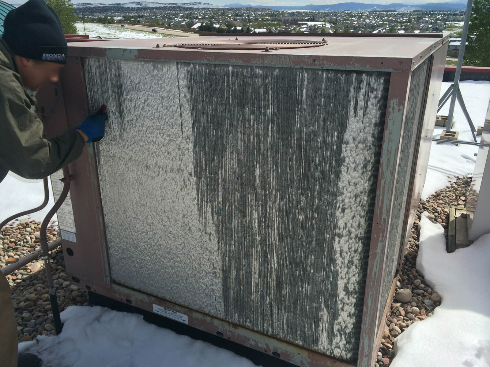 HVAC Fin Straightening