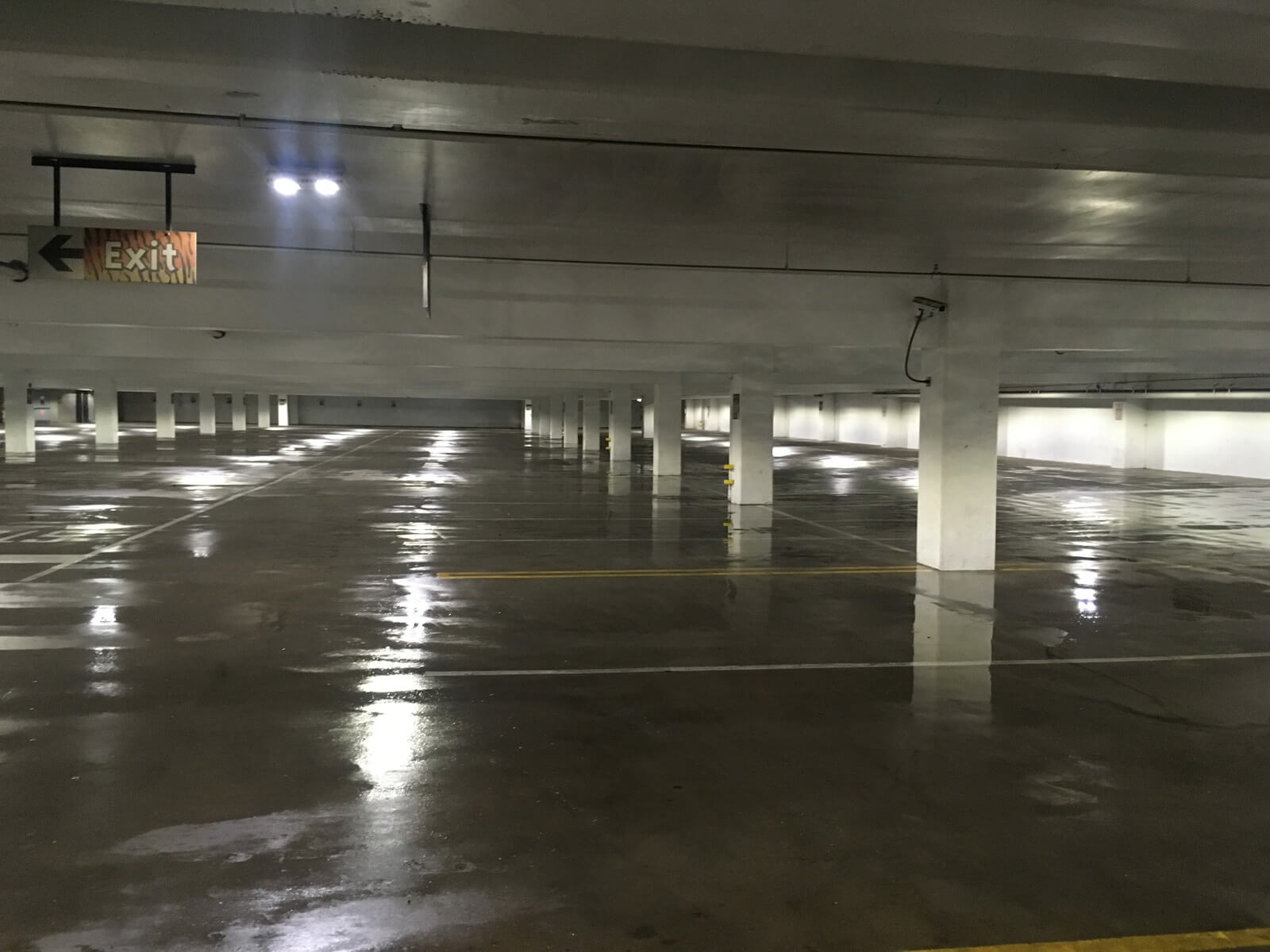 Parking Garage Cleaning