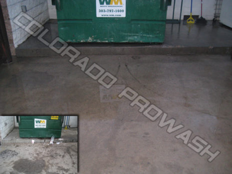 Dumpster Pad Cleaning 3